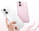 Honor X80i в белом цвете Moon Shadow White и розовом цвете Flowing Sand Pink. 