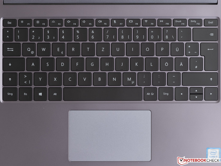 Клавиатура и тачпад ноутбука
