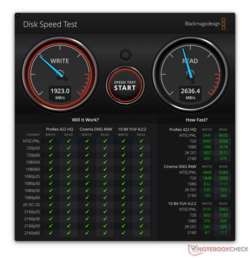 Скорость Samsung X5 Thunderbolt SSD