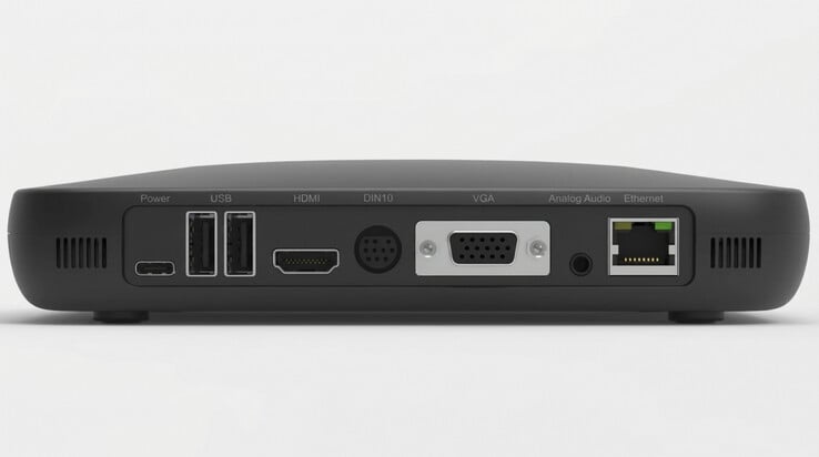 Стандартная версия SuperStation One оснащена HDMI, а также отдельными аналоговыми видеовыходами, включая VGA и DIN10, которые отсутствуют у прототипа Lite
