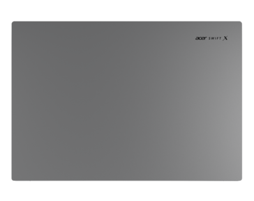 Acer Swift X 14 с задней стороны. (Источник изображения: Acer)