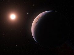 Изображение планеты Проксима d. (Источник изображения: Раздаточный материал / Европейская Южная Обсерватория / AFP)