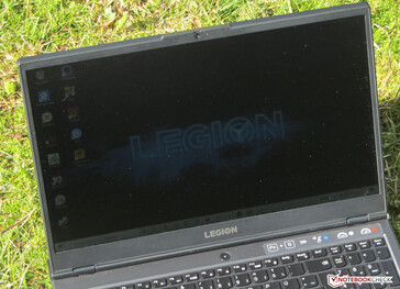 Поведение экрана Legion на улице