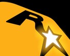Показан монолитный логотип Rockstar Games (Источник изображения: Rockstar Games с изменениями)