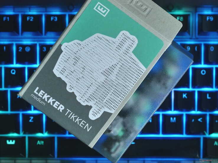 Упаковка переключателя Wooting Lekker Tikken. (Источник изображения: Джулиан ван дер Мерве / Notebookcheck)