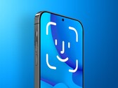 концепция iPhone с Face ID под экраном. (Источник изображения: MacRumors) 