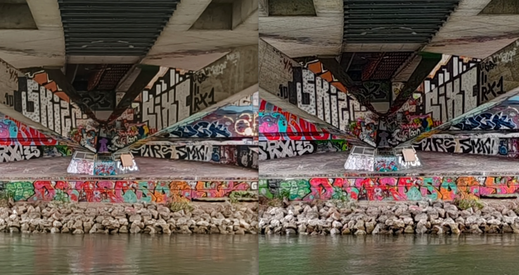 Oppo слева, Vivo справа.