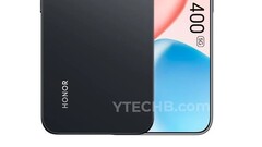 Новый рендер &quot;Honor 400&quot;. (Источник изображения: YTechB)