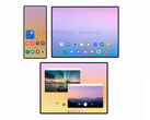 Модель Galaxy Z TriFold будет складываться иначе, чем существующие модели Huawei Mate XT. (Источник изображения: via @TechHighest)