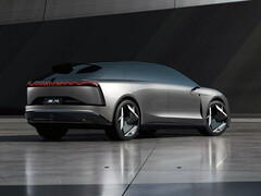 Стрелковый тормоз Exeed ES8 с твердотельным аккумулятором. (Источник изображения: Chery)