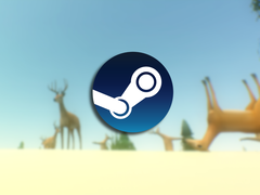 Скриншот из игры с наложенным логотипом Steam.