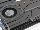Решение для охлаждения HP EliteBook. (Источник изображения: Notebookcheck)