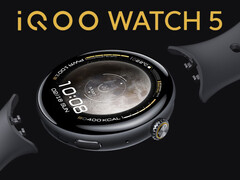 В часах iQOO Watch 5, как и во многих других моделях конкурентов, используется фирменный ремешок. (Источник изображения: Vivo - отредактировано)