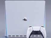 Концепт PlayStation 5: вентиляционные отверстия и логотип PlayStation с двух сторон. (Изображение: Snoreyn/LetsGoDigital)