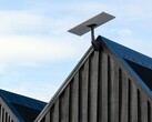 Крепление для антенны Starlink Standard Kit на крыше. (Источник изображения: SpaceX)