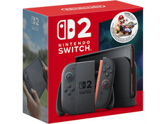 Рекламное изображение упаковки коробки Nintendo Switch 2 US на белом фоне. (Источник изображения: Nintendo)
