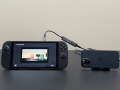 IPhone используется в качестве веб-камеры для Switch 2. (Источник изображения: Will It Work? на YouTube)