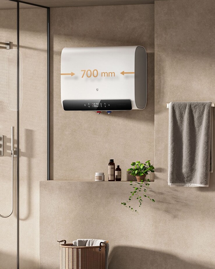 Умный электрический водонагреватель Xiaomi Mijia 2. (Источник изображения: Xiaomi)