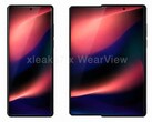 Неофициальное концептуальное изображение выкатного телефона Samsung, основанное на патенте США.
