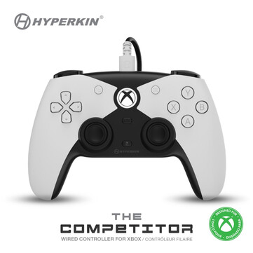 Hyperkin The Competitor в белом цвете. (Источник изображения: Hyperkin)