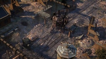 Изображение, на котором изображён механизм в игре «Iron Harvest».