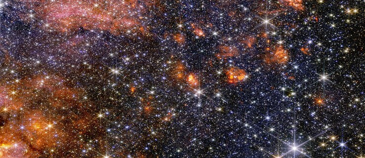 Изображение Стрельца B2 NIRCam (Источник изображения: несколько - см. источники)