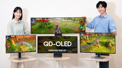 В линейку OLED-мониторов Samsung 2025 года входит 27-дюймовый монитор с частотой обновления 500 Гц (Источник изображения: Samsung)