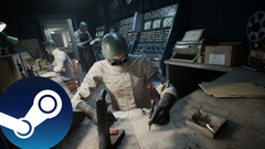 Скриншот из игры The Outlast Trials, демонстрирующий окружающую среду и обстановку. (Источник изображения: Steam - Отредактировано)