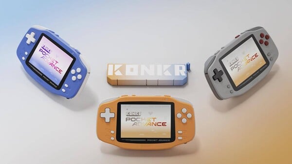 Устройство Konkr Pocket Advance доступно в трёх цветовых вариантах.