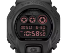 Новая модель Casio G-Shock x Montedio Yamagata (на фото) оснащена реверсивным ЖК-дисплеем с красным оттенком, а также чистой белой светодиодной подсветкой. (Источник изображения: Great G-Shock World)