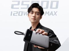 Cuktech 25 Super Bank SE может самостоятельно заряжаться при мощности 100 Вт. На снимке: рекламная фотография портативного зарядного устройства. (Источник изображения: Cuktech)