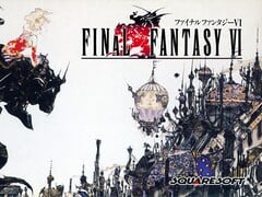Оригинальный арт клавиш Final Fantasy VI 1994 года, выполненный Йошитакой Амано.
