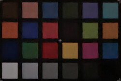 ColorChecker (1 люкс, оптимизация сцены)