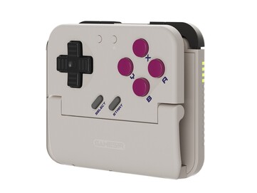 Вертикальный GameSir Pocket 1 имеет D-pad, кнопки ABXY, а также кнопки запуска и выбора в стиле Game Boy. (Источник изображения: GameSir)