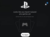 Главная страница PS5 с перечнем недавно сыгранных игр