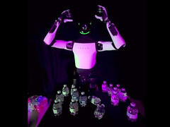 Tesla Optimus перед падением. (Источник изображения: Decent_Cheesecake643/Reddit)