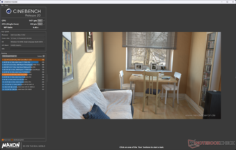Показатели Cinebench R20 сильно снижают заряд батареи