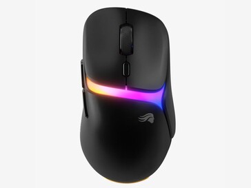Glorious Модель D3 Wireless в черном цвете. (Источник изображения: Glorious)