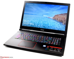 MSI GE73VR 7RF Raider, тестовый образец предоставлен MSI Germany.