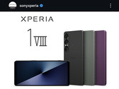 Смартфон, изображенный на фотографии, - это Xperia 1 VII, а не Xperia 1 VIII.