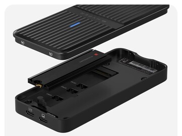 Конструкция без инструментов означает, что для установки SSD не требуется специальных инструментов. (Источник изображения: Hyper)