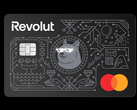 Карта Revolut Mastercard со светодиодами. Во время оплаты загораются «глазки».