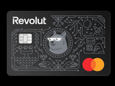 Карта Revolut Mastercard со светодиодами. Во время оплаты загораются «глазки».