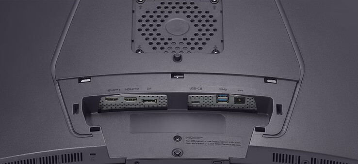 UltraGear OLED 45GX950A имеет множество портов, включая порт USB Type-C мощностью 90 Вт. (Источник изображения: LG)