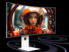 39,7-дюймовый изогнутый монитор LG 40U990A-W с разрешением 5K2K оснащен интерфейсом Thunderbolt 5, встроенным концентратором и двумя 10-ваттными динамиками. (Источник изображения: LG)