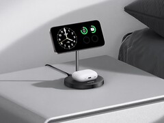 Компания Anker выпустила обновленное беспроводное зарядное устройство MagGo (подставка 2-в-1). (Источник изображения: Anker)