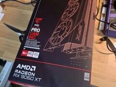 XFX Pro Gaming вариант грядущей Radeon RX 9060 XT. (Источник изображения: uesato_hinata на Reddit)