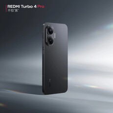 Redmi Turbo 4 в черном цвете. (Источник изображения: Redmi)