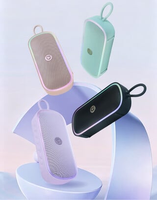 Четыре цветовых варианта портативной колонки A-bean SP101