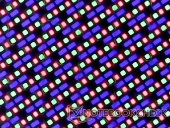 Структура пикселей OLED